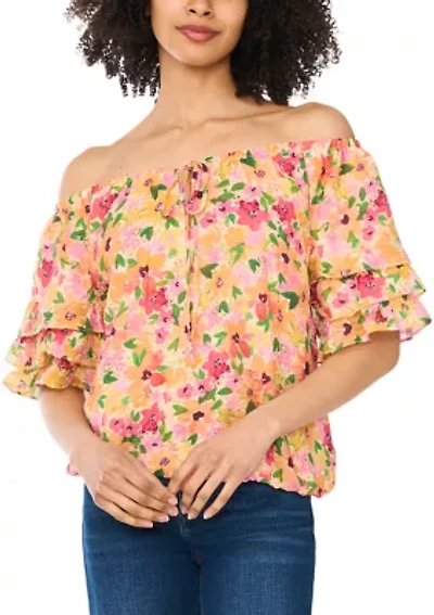 Petite Off the Shoulder Top