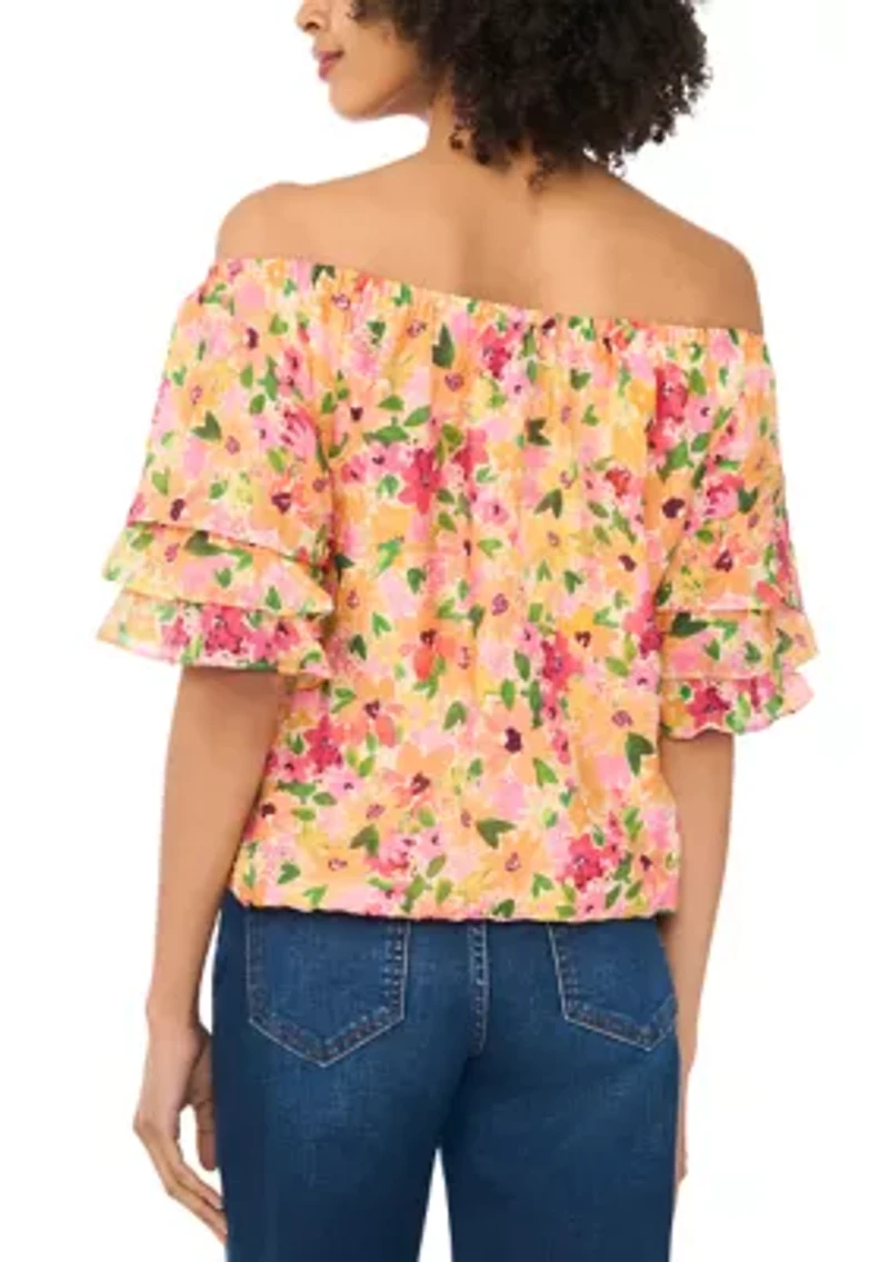Petite Off the Shoulder Top