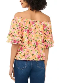 Petite Off the Shoulder Top