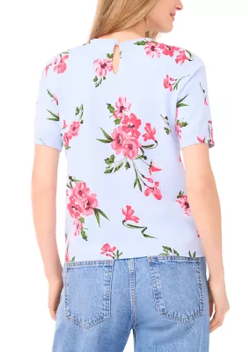 Petite Floral Sweater