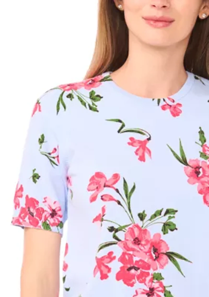 Petite Floral Sweater