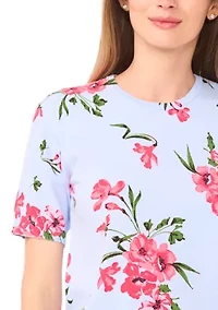 Petite Floral Sweater