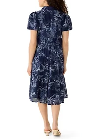 Women's Tiered Maxi Shirtdress
