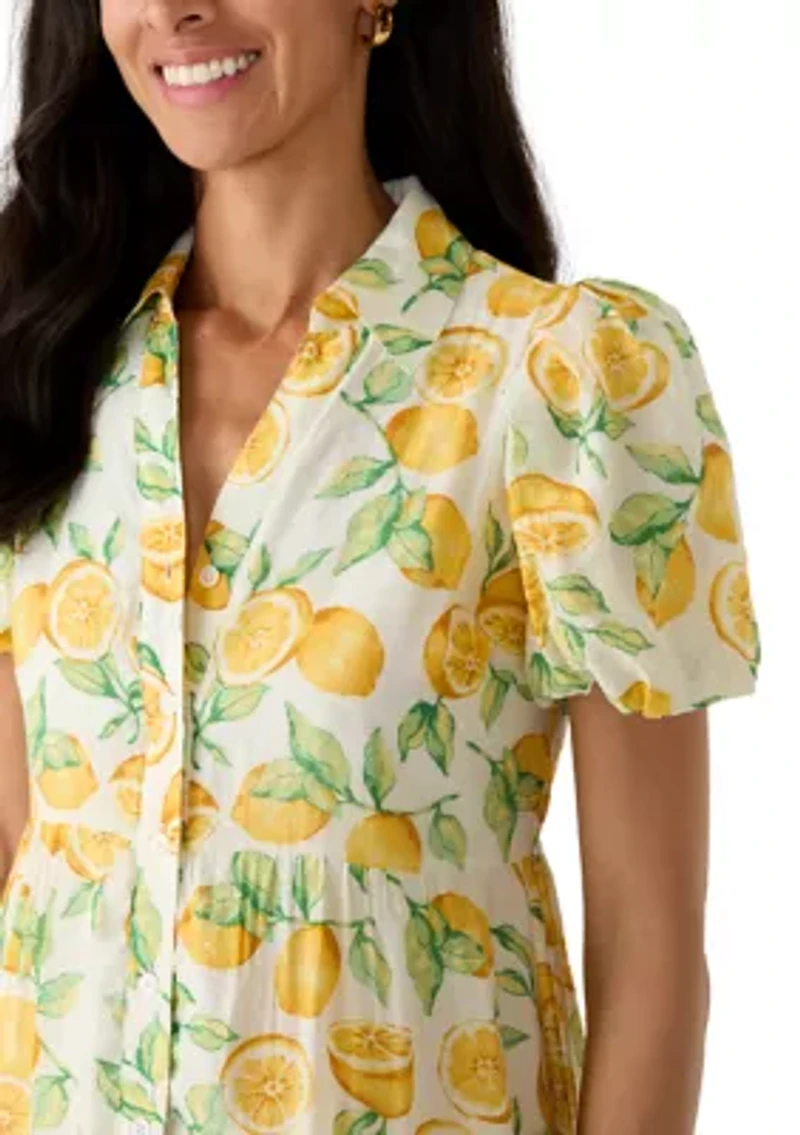 Petite Midi Shirtdress