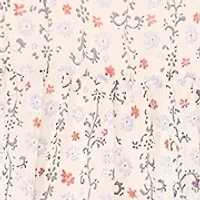 Petite Short Ruffled Printed Sundress