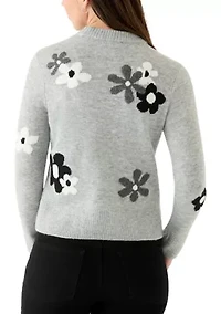 Petite Floral Sweater