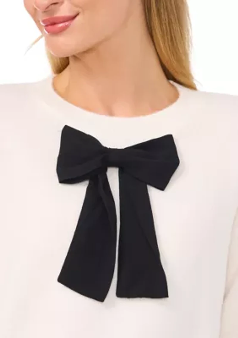 Petite Bow Sweater