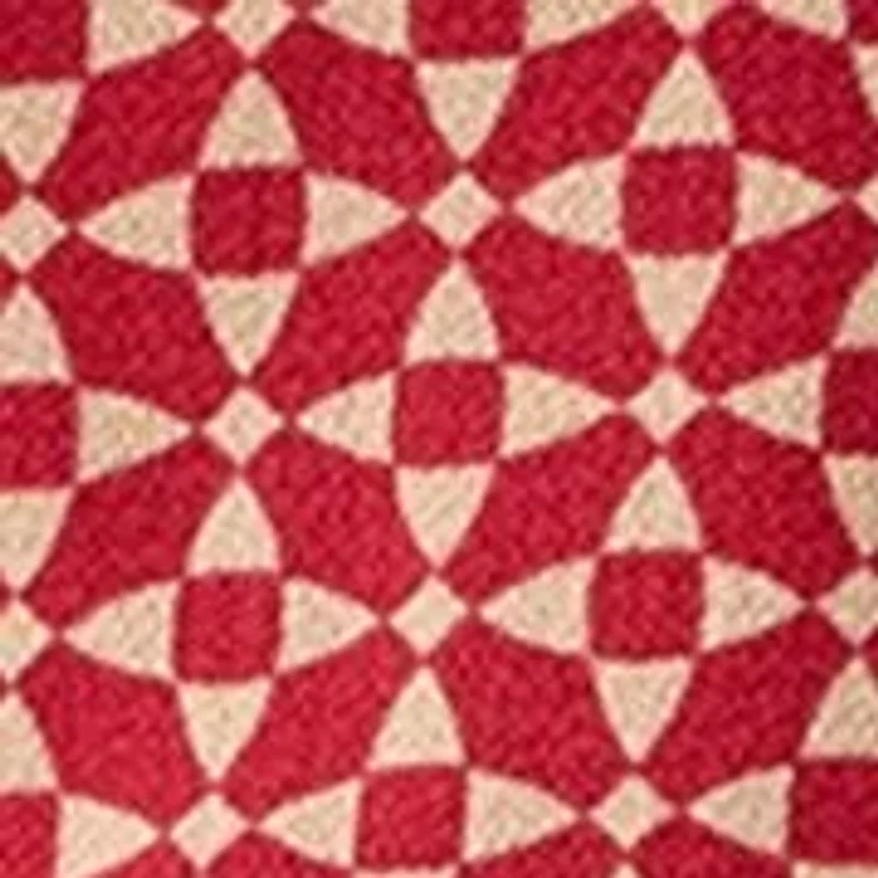 Petite 3/4 Sleeve Mulberry Red V-Neck Button Blouse