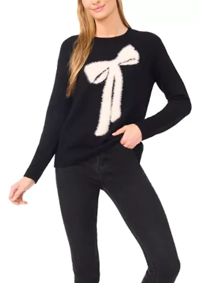 Petite Bow Sweater