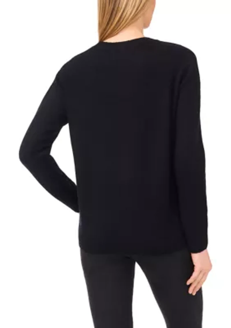 Petite Bow Sweater