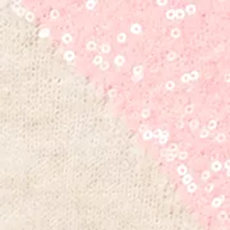 Petite Long Sleeve Valentine's Day Heart Sweater