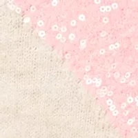 Petite Long Sleeve Valentine's Day Heart Sweater