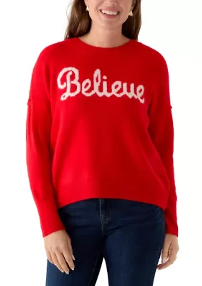 Petite Believe Sweater