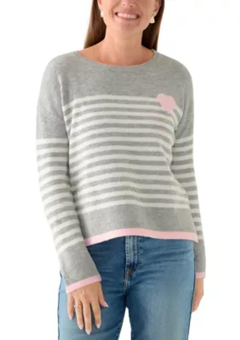 Petite Sailor Stripe Sweater