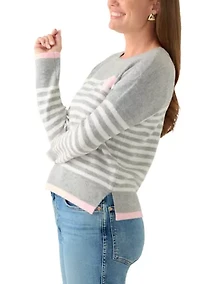 Petite Sailor Stripe Sweater