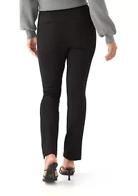 Petite Front Slit Pants