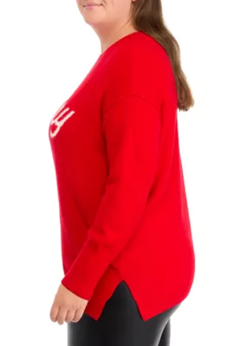 Plus Merry Sweater