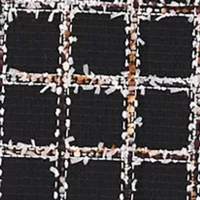 Plus Short Sleeve Tweed Mini Dress