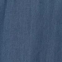 Women's Plus Tencel Denim Maxi Peasant Skirt