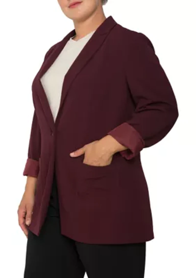 Plus Dorothy Boyfriend Jacket