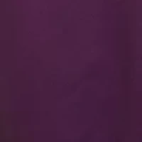 Plus Women's Deep Purple Pintuck Cuffed Short Sleeve Maxi Dress