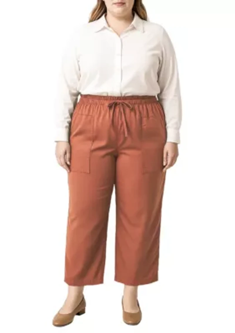 High Waist Wide Leg Pants