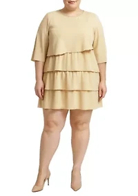 3/4 sleeve Mini Dress