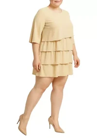 3/4 sleeve Mini Dress