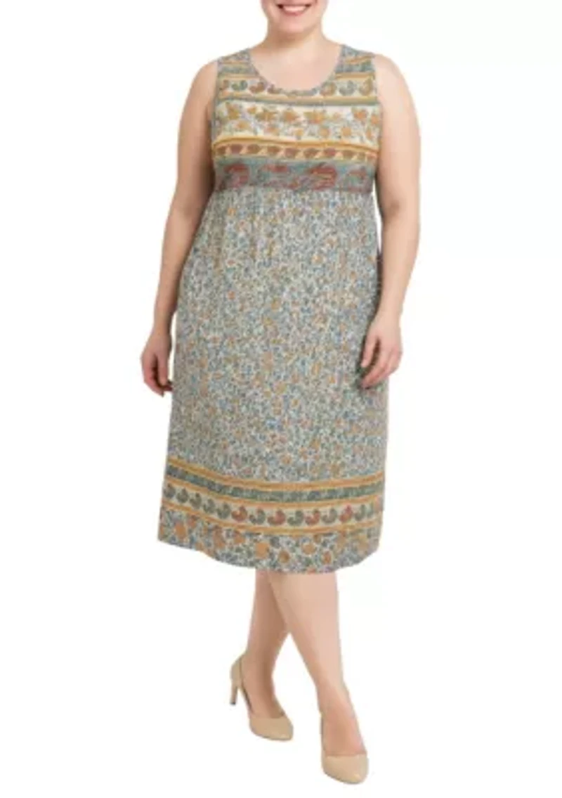 Floral Print Midi Dress