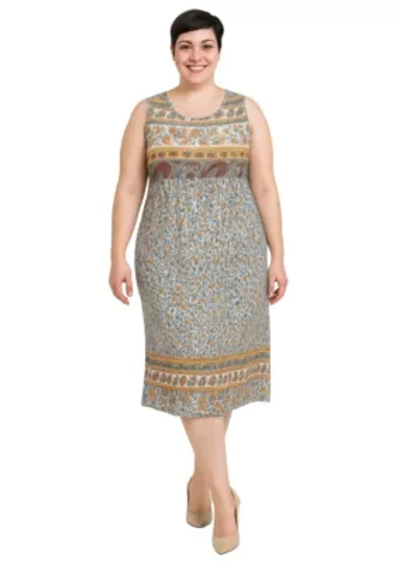 Floral Print Midi Dress