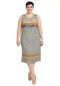 Floral Print Midi Dress