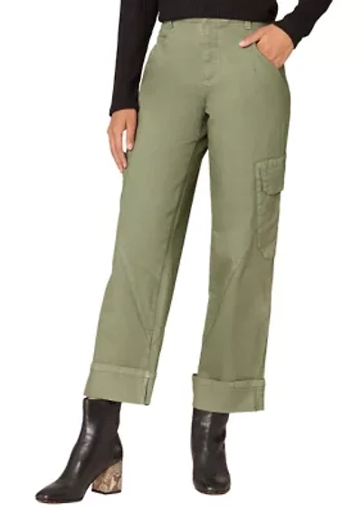 Women's Skyrise Utility Relaxed Straight Pants
