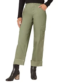Women's Skyrise Utility Relaxed Straight Pants