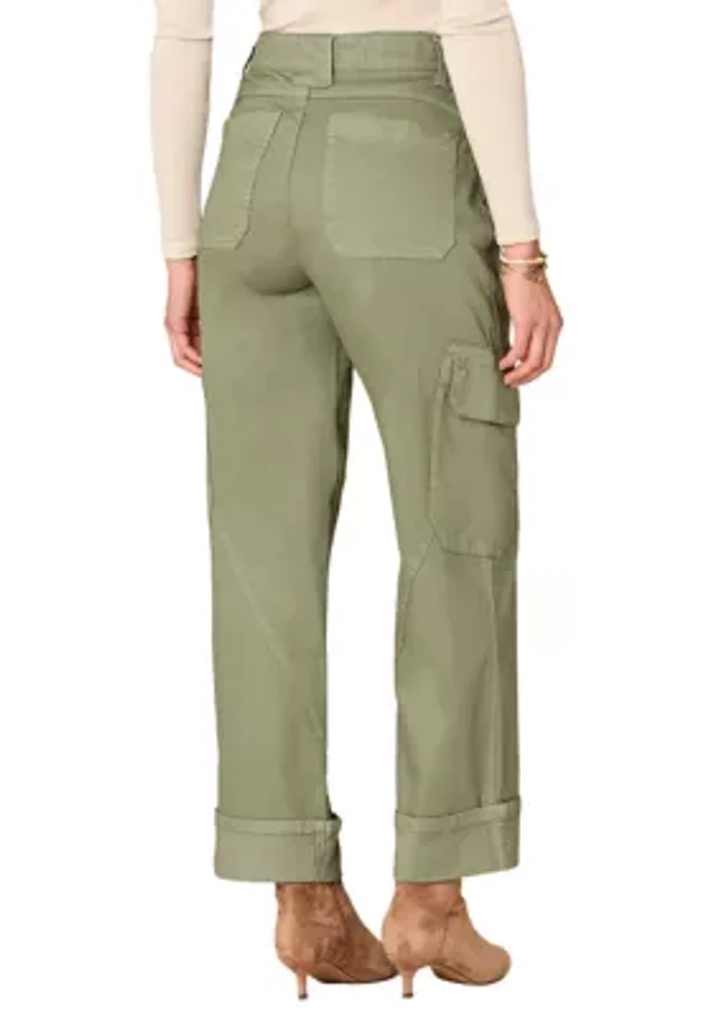 Women's Skyrise Utility Relaxed Straight Pants