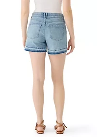 Women's Sol High Rise Shorts with Embroidered Hem