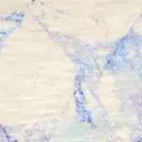 Women's Three-Quarter Sleeve Printed Scoop Neck Top