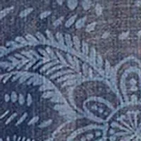 Women's Elbow Blouson Sleeve Top with Flutter Hem