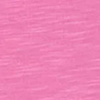 Women's Short Sleeve Lace Flutter Top with Shirttail Hem