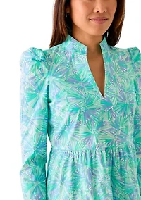 Women's 3/4 Sleeve Tiered Dress