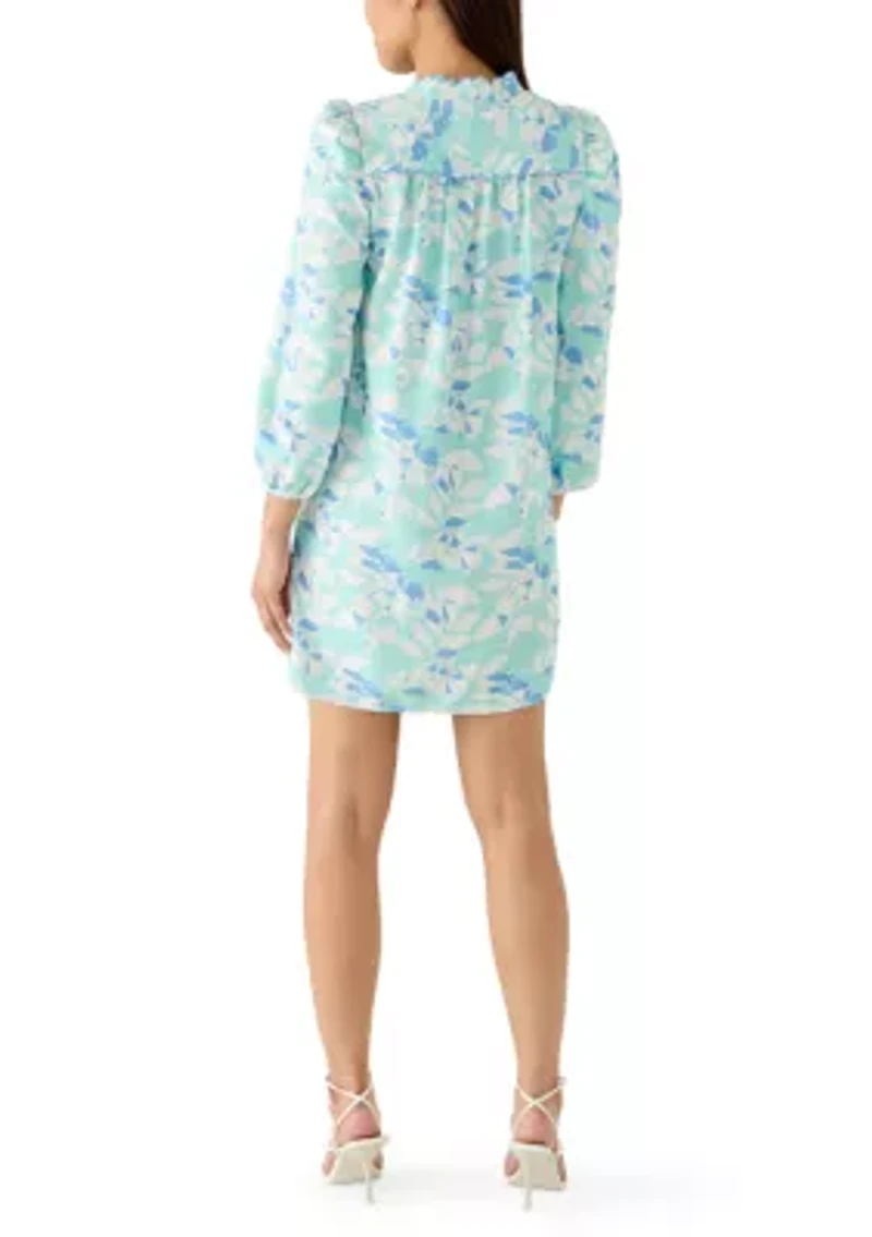 Women's Scalloped Shirtdress