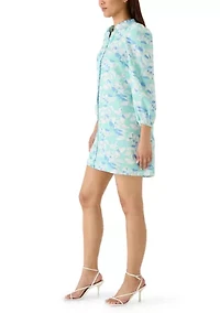 Women's Scalloped Shirtdress