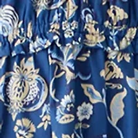 Women's V-Neck Smocked Waist Dress