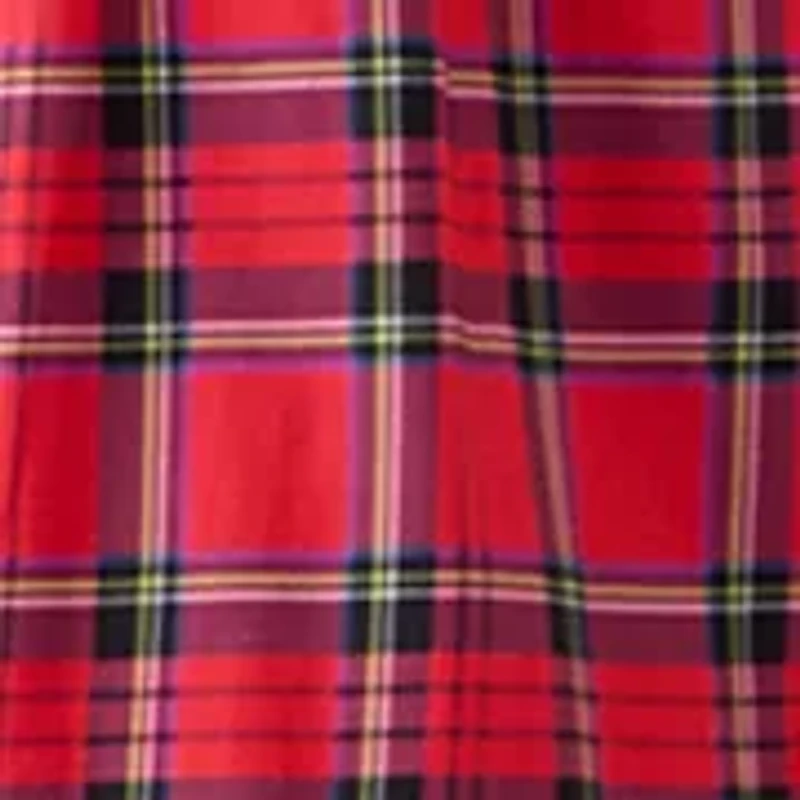 Women's Button Front Shirt Midi Dress