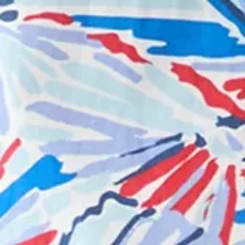 Women's Flutter Sleeve Printed Woven Top