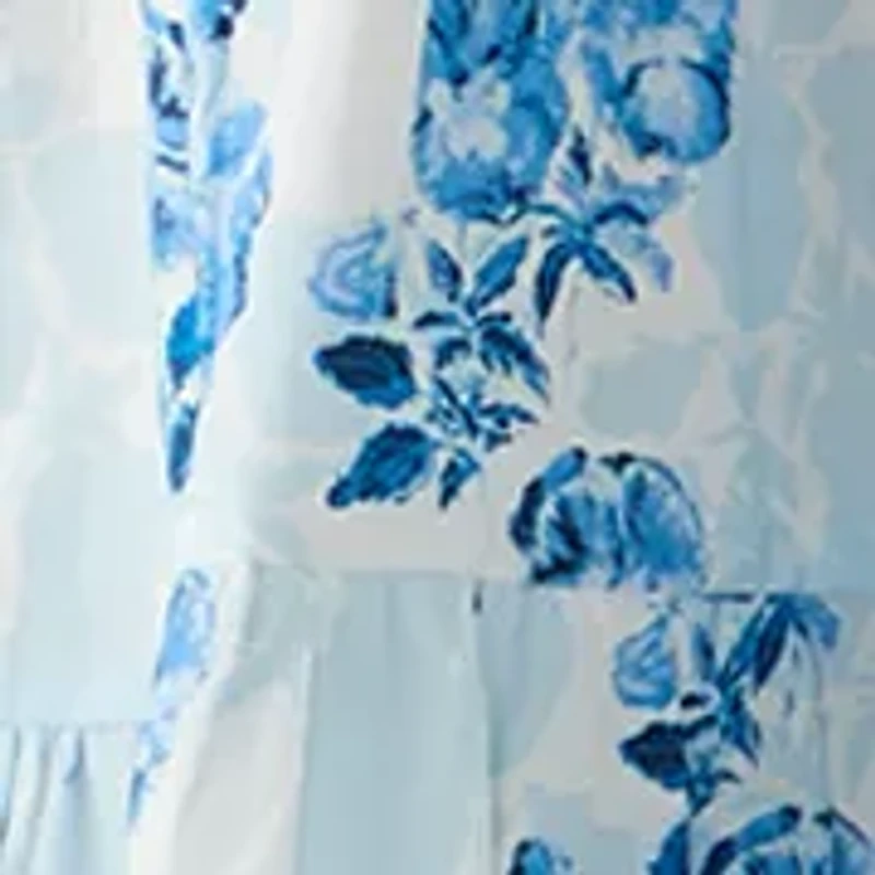 Women's Flutter Sleeve Tiered Dress