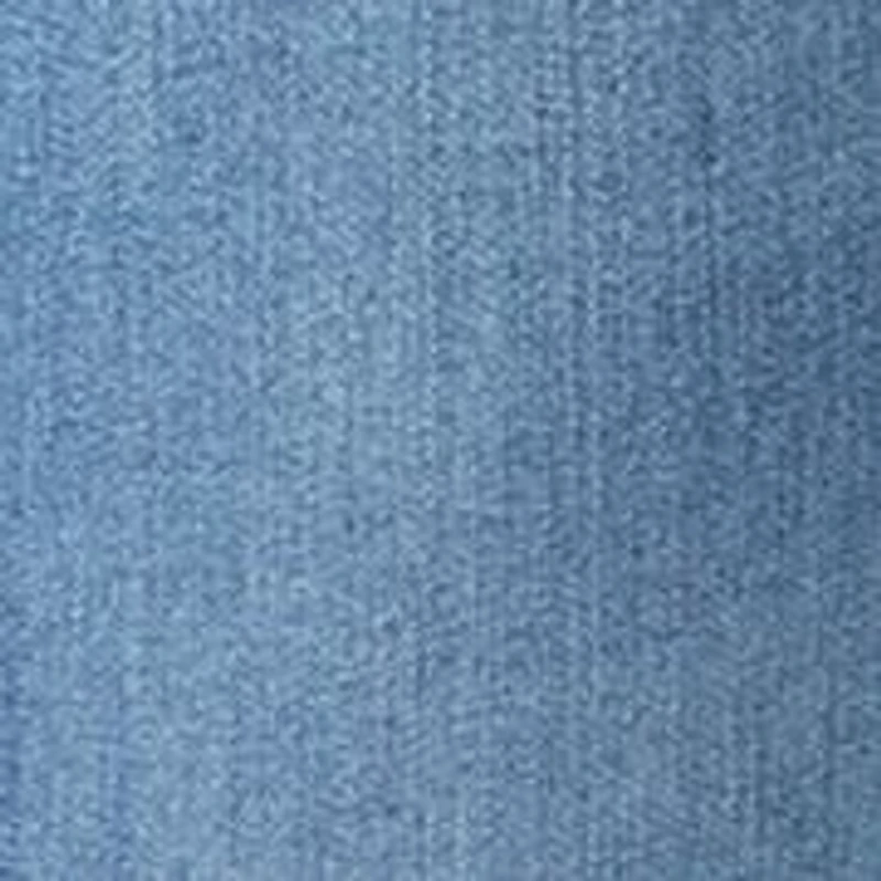 Plus High Rise Demi Scallop Trim Jeans