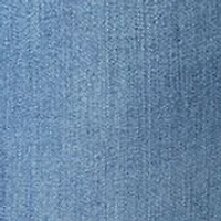 Plus High Rise Demi Scallop Trim Jeans