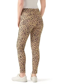 Women's Colored Skinny Print Denim Jeans