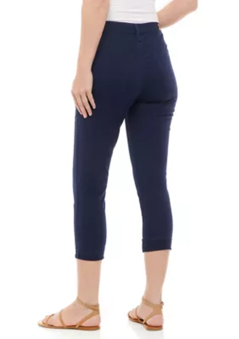 Petite High Rise Skinny Cropped Jeans