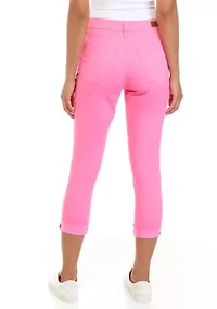 Petite High Rise Skinny Cropped Jeans